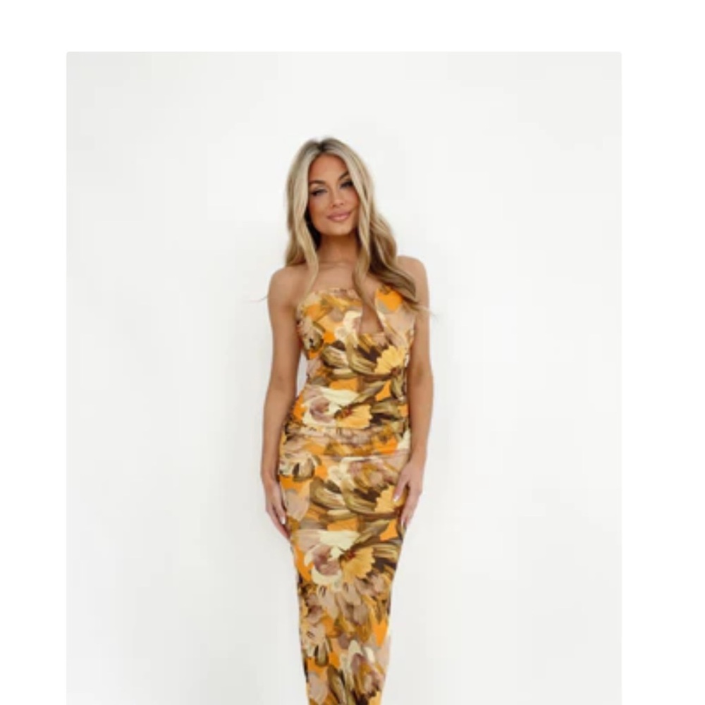Lane 201 Sahara Sun Floral Dress - Small